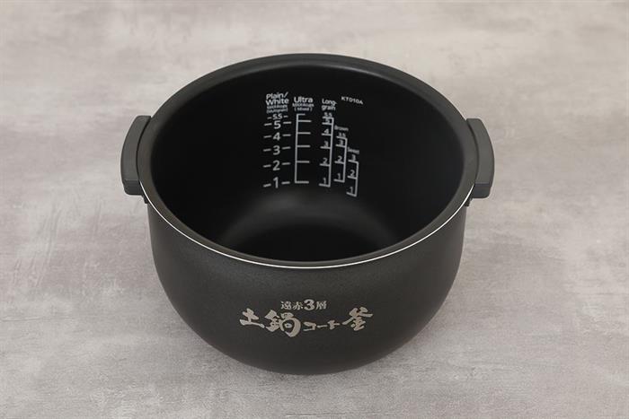 Nồi cơm cao tần Tiger 1 lít JKT-F10W Màu Đen - Xám