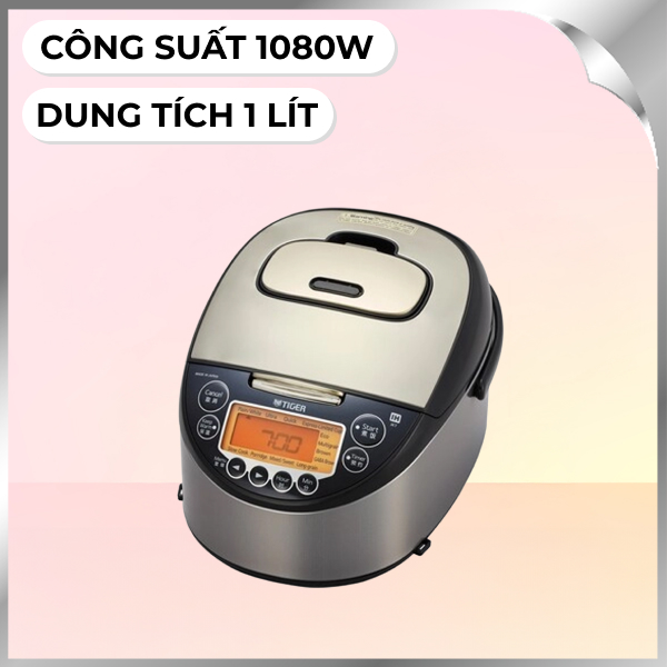 Nồi cơm điện cao tần Tiger 1 lít JKT-F10W