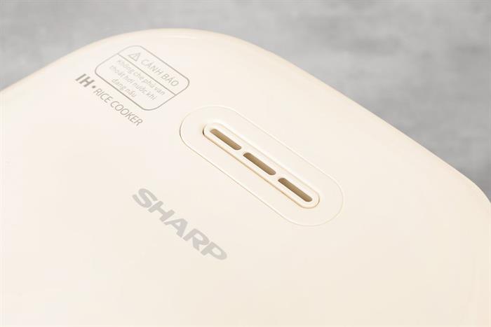 Nồi cơm cao tần Sharp 1 lít KS-IH10IX-WH Màu Kem