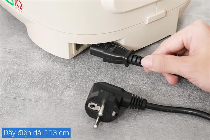 Nồi cơm cao tần Sharp 1 lít KS-IH10IX-WH Màu Kem