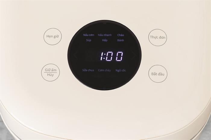 Nồi cơm cao tần Sharp 1 lít KS-IH10IX-WH Màu Kem