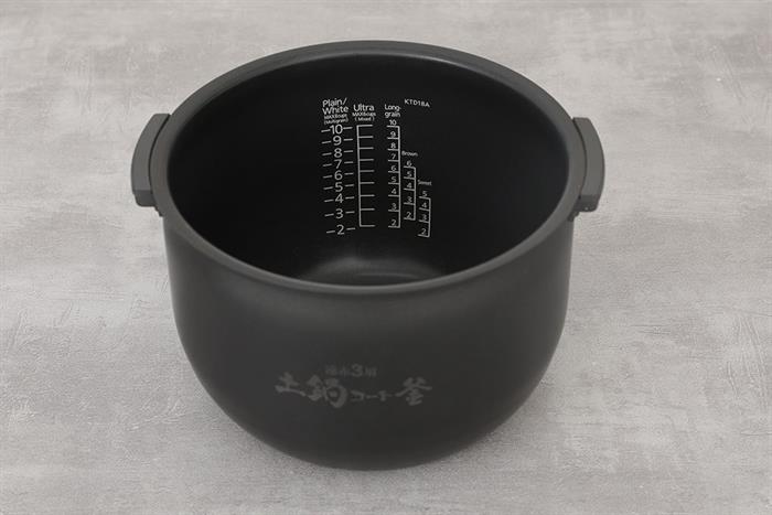 Nồi cơm cao tần Tiger 1.8 lít JKT-F18W Màu Đen - Xám