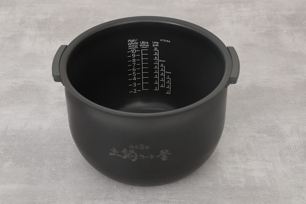 Nồi cơm cao tần Tiger 1.8 lít JKT-F18W Màu Đen - Xám