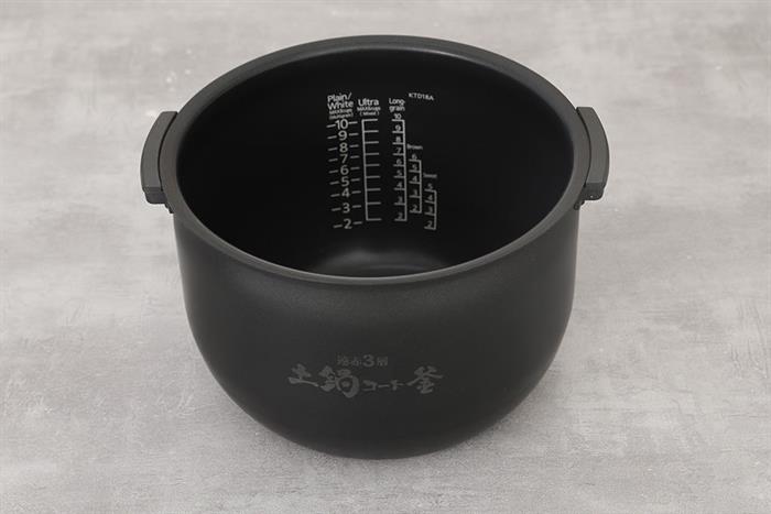 Nồi cơm cao tần Tiger 1.8 lít JKT-F18W Màu Đen - Xám