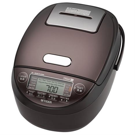 Nồi cơm áp suất cao tần Tiger 1.8 lít JPK-W18W Màu Đen - nâu