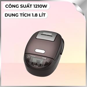 Nồi cơm áp suất cao tần Tiger 1.8 lít JPK-W18W