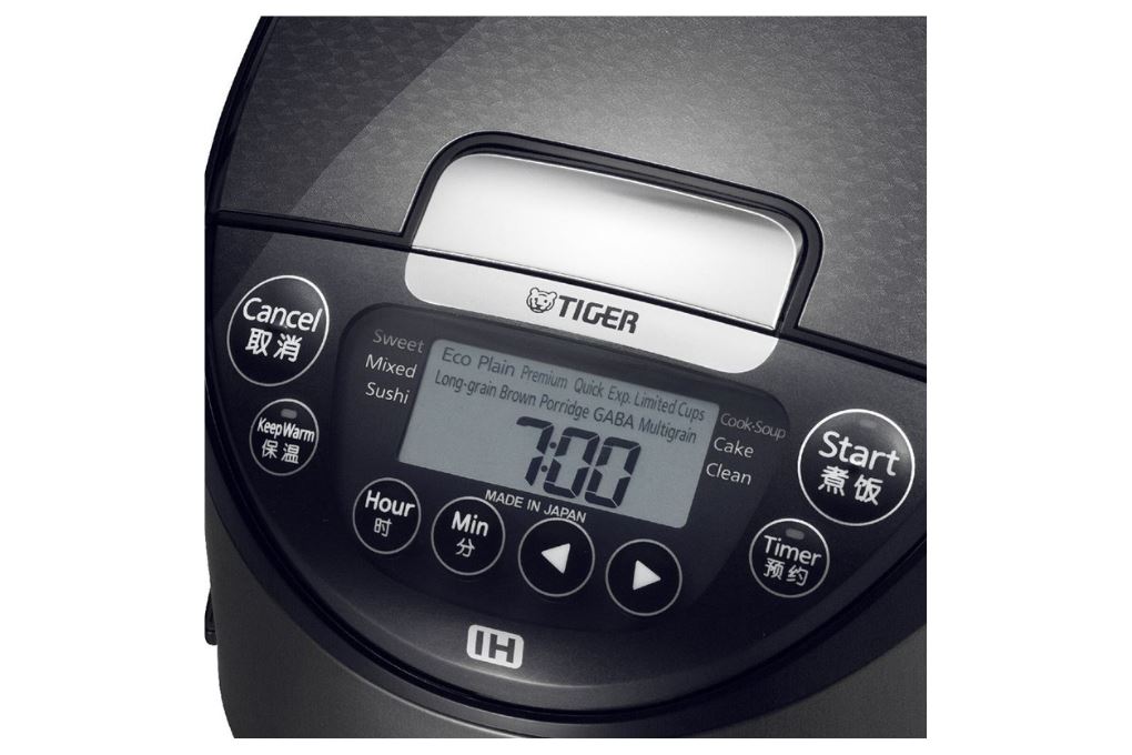 Nồi cơm cao tần Tiger 1.8 lít JPW-G18W Màu Đen