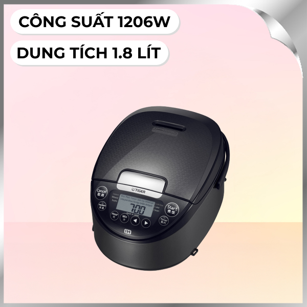 Nồi cơm điện cao tần Tiger 1.8 lít JPW-G18W