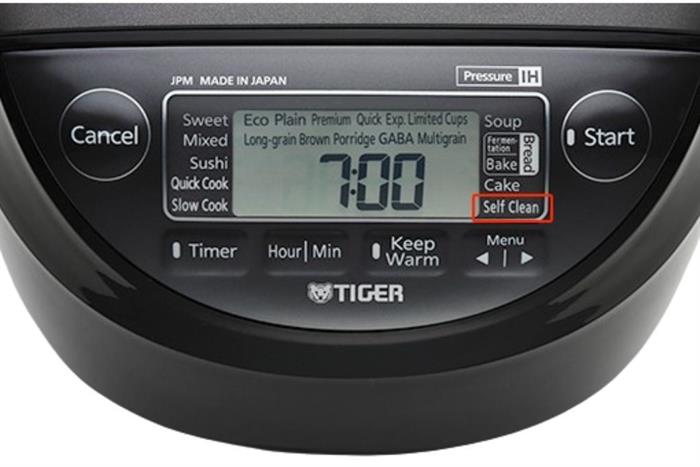 Nồi cơm cao tần Tiger 1.8 lít JPM-H18V Màu Đen