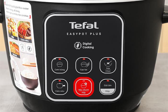 Nồi cơm điện tử Tefal 1.8 lít RK1088Y0 Màu Đen