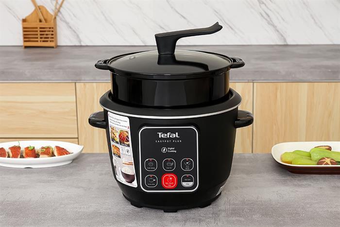 Nồi cơm điện tử Tefal 1.8 lít RK1088Y0 Màu Đen