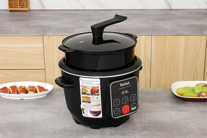 Nồi cơm điện tử Tefal 1.8 lít RK1088Y0 Màu Đen