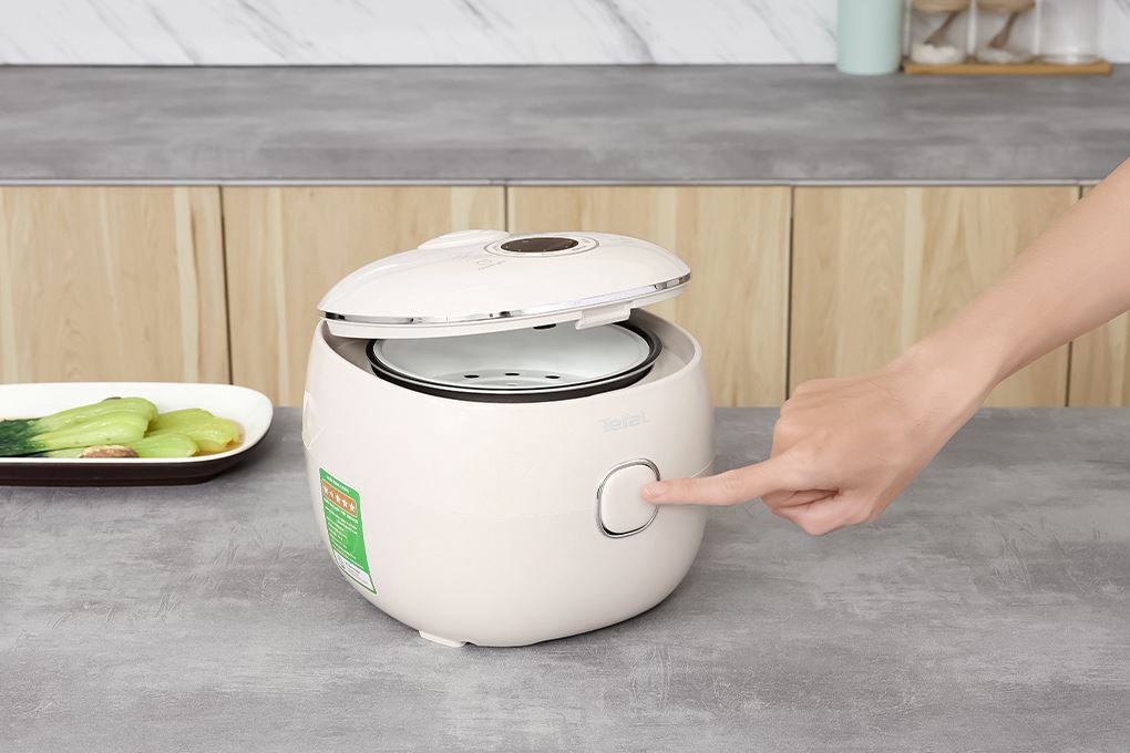 Nồi cơm điện tử Tefal 0.72 lít RK535AY0 Màu Màu be