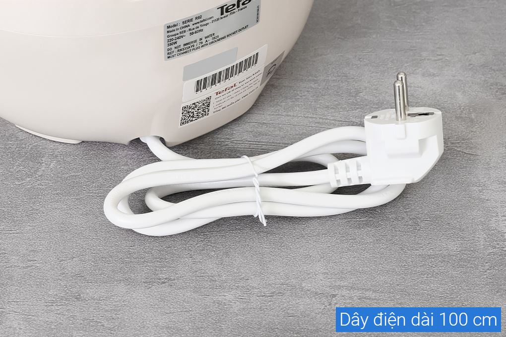 Nồi cơm điện tử Tefal 0.72 lít RK535AY0 Màu Màu be