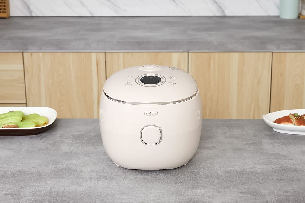 Nồi cơm điện tử Tefal 0.72 lít RK535AY0 Màu Màu be