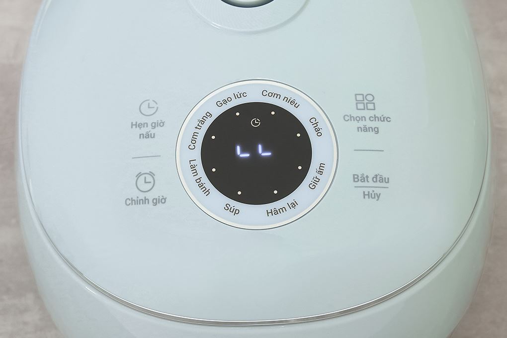 Nồi cơm điện tử Tefal 0.72 lít RK5354Y0 Màu Xanh