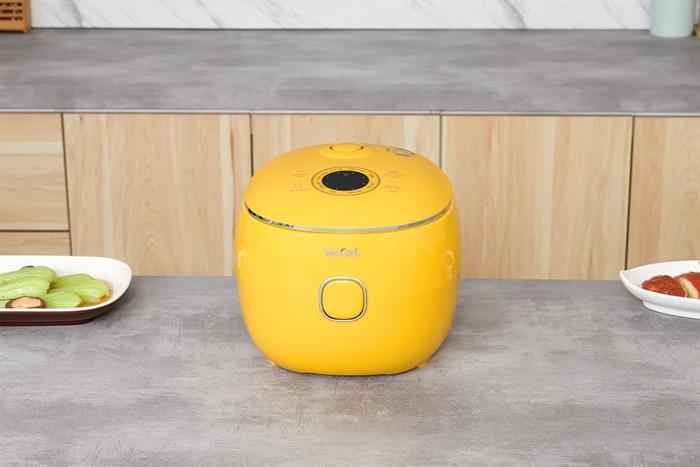 Nồi cơm điện tử Tefal 0.72 lít RK5352Y0 Màu Vàng