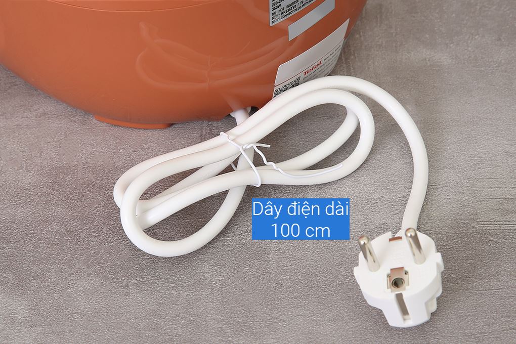 Nồi cơm điện tử Tefal 0.72 lít RK535TY0 Màu Cam đất