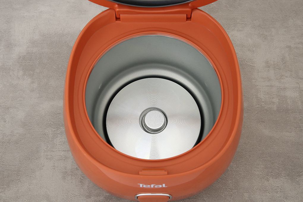 Nồi cơm điện tử Tefal 0.72 lít RK535TY0 Màu Cam đất