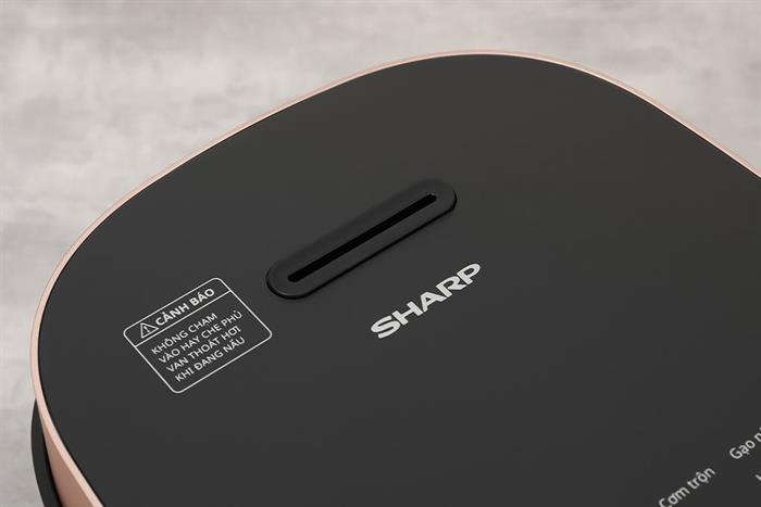 Nồi cơm điện tử Sharp 1 lít KS-COM1031MV-RS Màu Đen