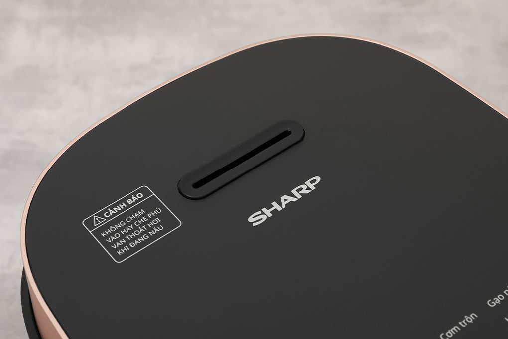 Nồi cơm điện tử Sharp 1 lít KS-COM1031MV-RS Màu Đen
