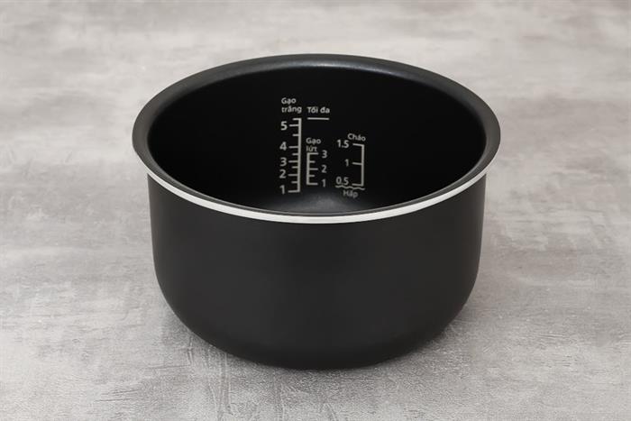 Nồi cơm điện tử Sharp 1 lít KS-COM1031MV-RS Màu Đen