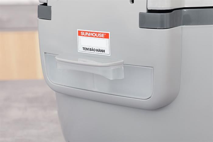 Nồi cơm điện tử Sunhouse 1.8 lít SHD8912 Màu Xám