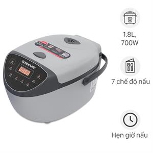 Nồi cơm điện tử Sunhouse 1.8 lít SHD8912
