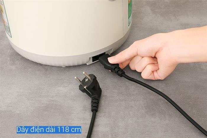 Nồi cơm nắp gài Livotec 1.8 lít LRC-6218B Màu Màu be