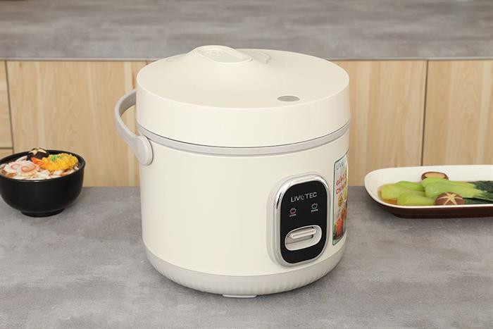 Nồi cơm nắp gài Livotec 1.8 lít LRC-6218B Màu Màu be