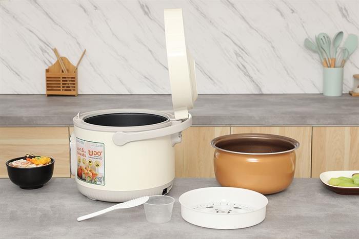 Nồi cơm nắp gài Livotec 1.8 lít LRC-6218B Màu Màu be