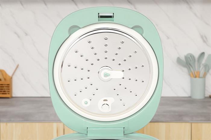 Nồi cơm điện tử Livotec 1.8 lít LRC-E8118M Màu Xanh mint