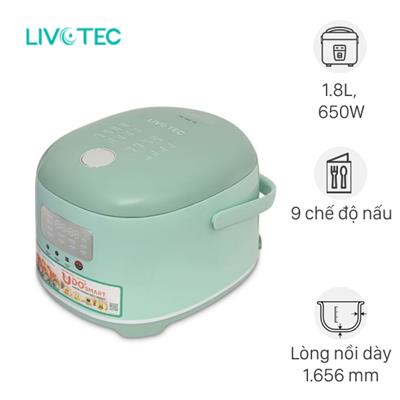 Nồi cơm điện tử Livotec 1.8 lít LRC-E8118M