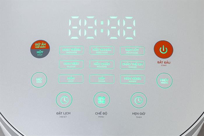 Nồi cơm điện tử Livotec 1.8 lít LRC-E8218W Màu Trắng