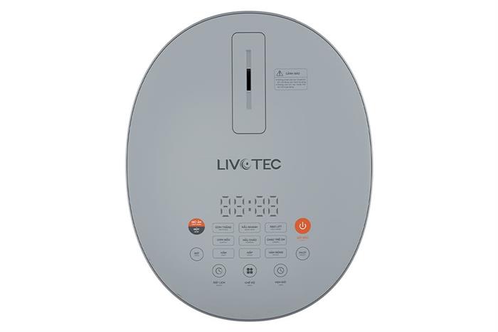 Nồi cơm điện tử Livotec 1.8 lít LRC-E8218W Màu Trắng