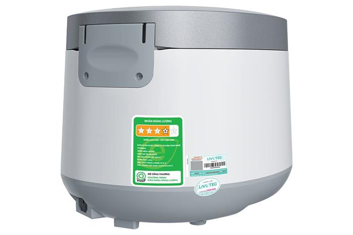 Nồi cơm điện tử Livotec 1.8 lít LRC-E8218W Màu Trắng