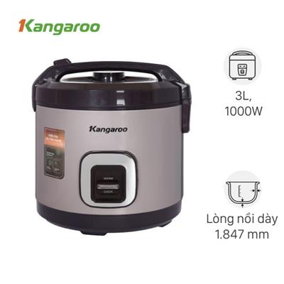 Nồi cơm nắp gài Kangaro 3 lít KGRC30M5G