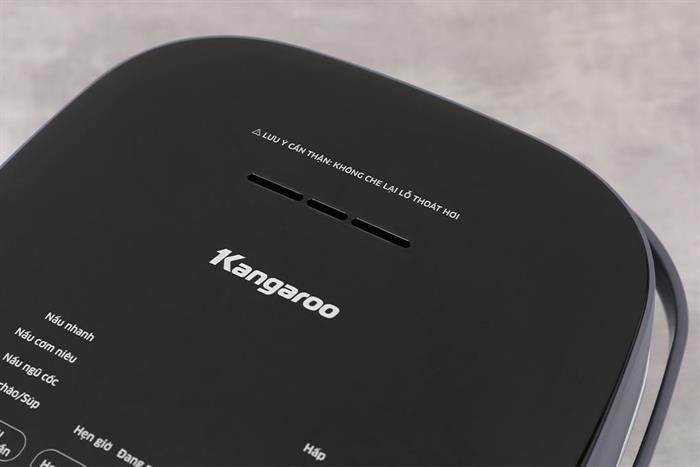 Nồi cơm điện tử Kangaroo 1.8 lít KGRC18D3G Màu Đen