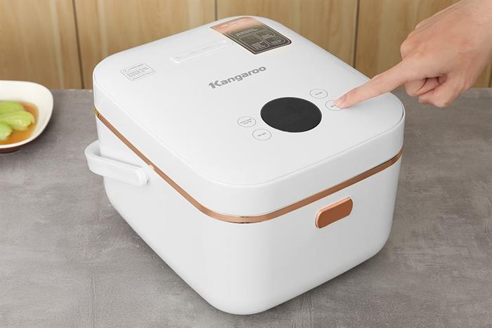 Nồi cơm cao tần Kangaroo 1.5 lít KGRC15IH3G Màu Trắng