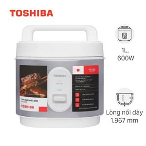 Nồi cơm nắp gài Toshiba 1 lít RC-10JRUVN(W)
