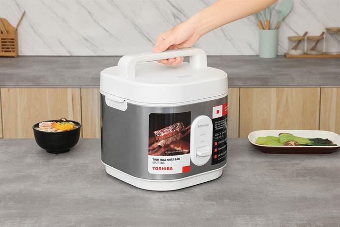 Nồi cơm nắp gài Toshiba 1.8 lít RC-18JRUVN(W) Màu Trắng