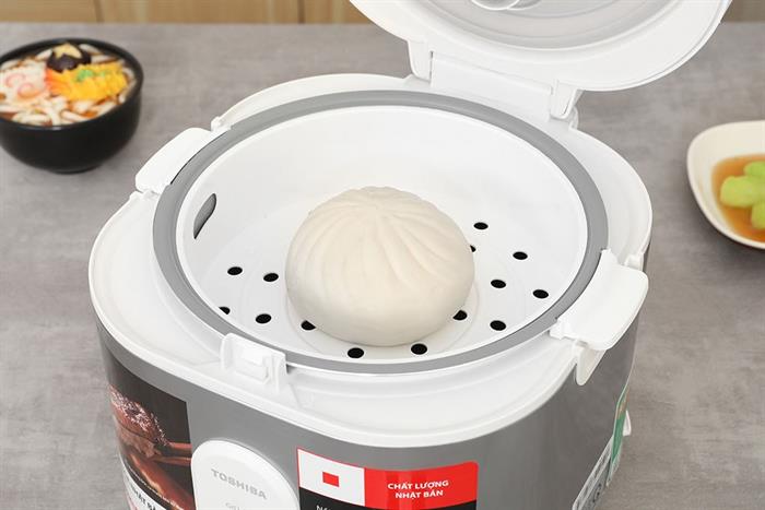 Nồi cơm nắp gài Toshiba 1.8 lít RC-18JRUVN(W) Màu Trắng