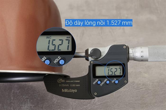 Nồi cơm nắp gài Mishio 0.8 lít MK-233 - Kem Màu Kem