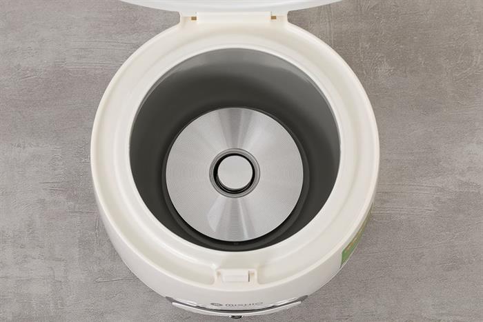 Nồi cơm nắp gài Mishio 0.8 lít MK-233 - Kem Màu Kem