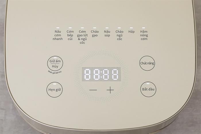 Nồi cơm điện tử Joyoung 1.8 lít JNRC-502 Màu Bạc