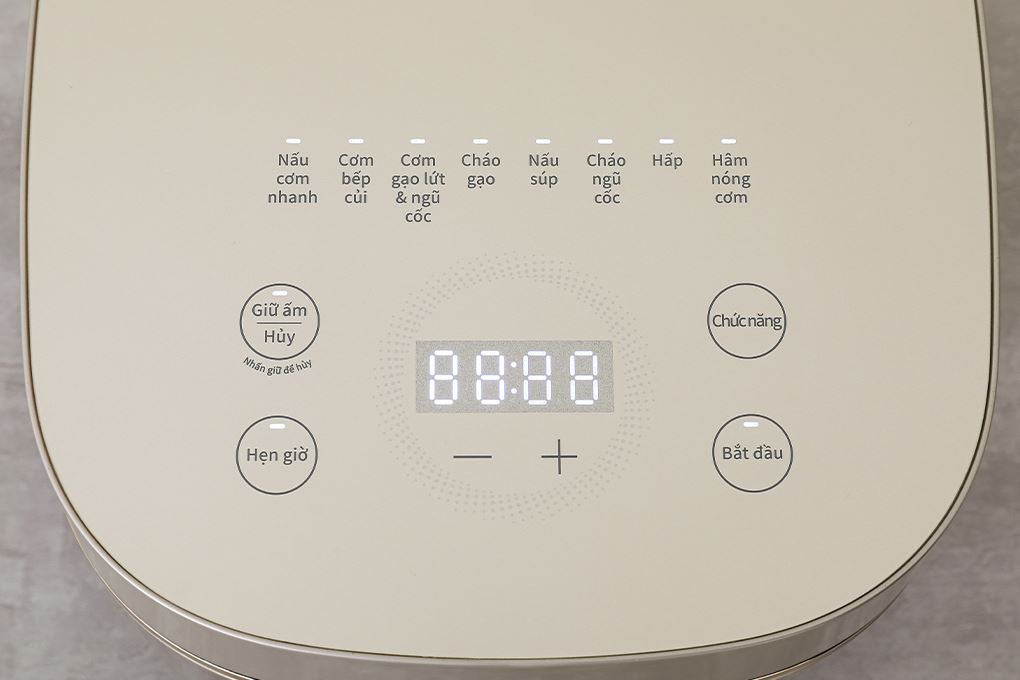 Nồi cơm điện tử Joyoung 1.8 lít JNRC-502 Màu Bạc