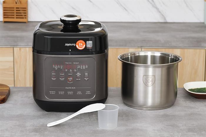 Nồi cơm điện tử áp suất Joyoung 1.8 lít JHPC-5100 Màu Đen