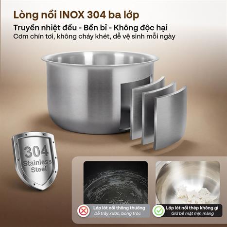 Nồi cơm điện tử FUJIHOME 1 lít RC10ALS Màu Trắng - Hồng