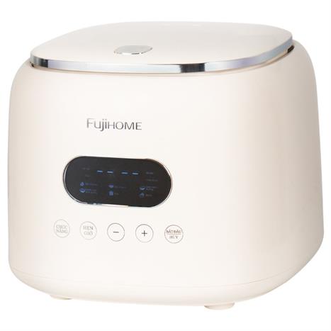 Nồi cơm điện tử FUJIHOME 1 lít RC10ALS Màu Trắng - Hồng