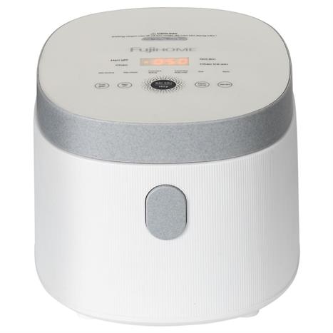 Nồi cơm điện tử FUJIHOME 1 lít RC10BLS Màu Trắng - Hồng